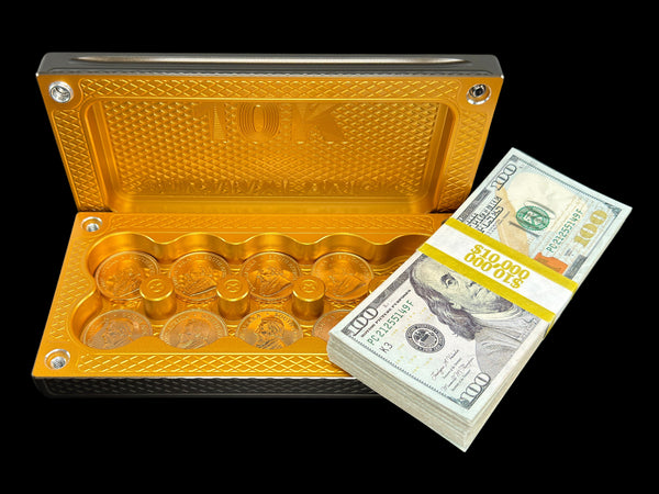 $10k, 50oz Gold Coins SOUTHERN COMFORT Survival Brick (PRICE AS SHOWN $2,598.99)*