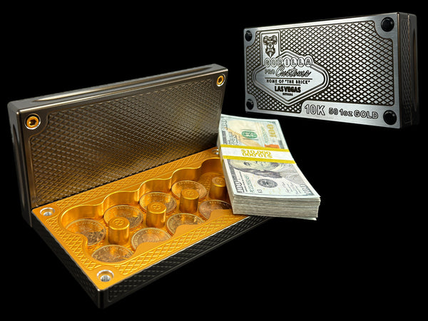 $10k, 50oz Gold Coins SOUTHERN COMFORT Survival Brick (PRICE AS SHOWN $2,598.99)*