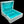 Load image into Gallery viewer, WALL Brick- PEARL WHITE/TIFFANY BLUE - $100,000 Capacity Logo Package
