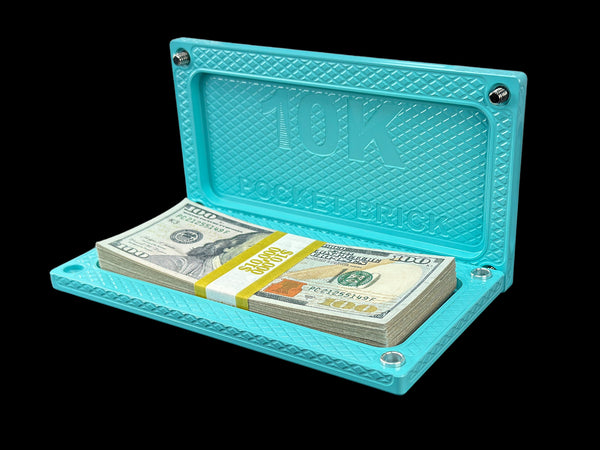 POCKET Brick - TIFFANY BLUE - $10,000 Capacity (PRICE AS SHOWN $1099.99)*