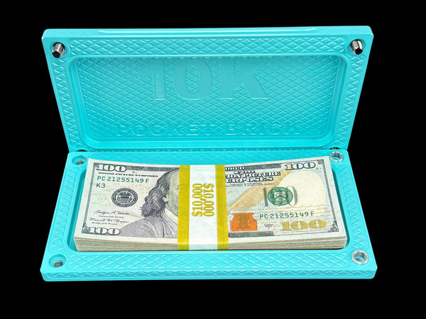 POCKET Brick - TIFFANY BLUE - $10,000 Capacity (PRICE AS SHOWN $1099.99)*