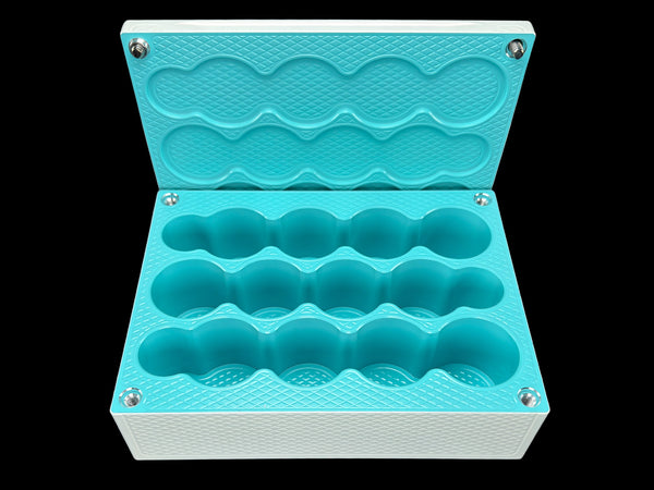 180oz Silver Coins WHITE/TIFFANY BLUE Silver Stacker Brick (PRICE AS SHOWN $2,499.99)*