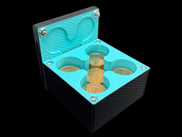 3.25x4 75 1oz Gold Coins SMURF Gold Stacker Survival Brick (PRICE AS SHOWN $1,999.99)*