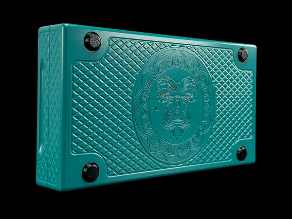 HEAVY POCKET Brick - TURQUOISE/BRASS - $10,000 Capacity (PRICE AS SHOWN $1,699.99)*