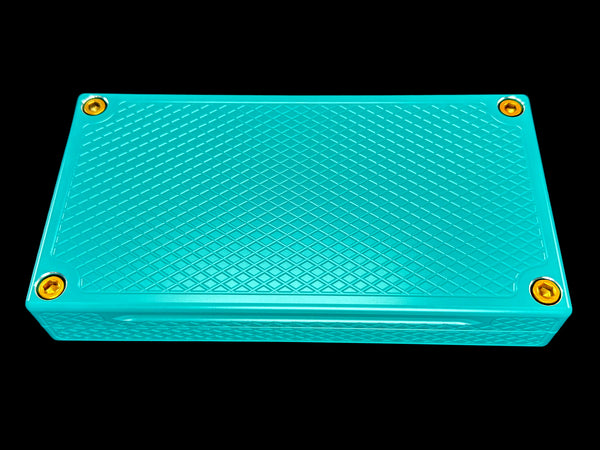 HEAVY POCKET Brick - TURQUOISE/BRASS - $10,000 Capacity (PRICE AS SHOWN $1,699.99)*