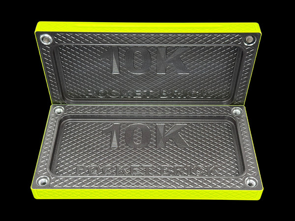 HEAVY POCKET Brick - NEON YELLOW/STEEL GRAY - $10,000 Capacity (PRICE AS SHOWN $1,799.99)*