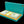 Load image into Gallery viewer, HEAVY POCKET Brick - TURQUOISE/BRASS - $10,000 Capacity (PRICE AS SHOWN $1,699.99)*
