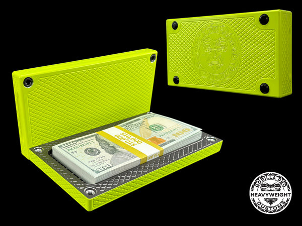 HEAVY POCKET Brick - NEON YELLOW/STEEL GRAY - $10,000 Capacity (PRICE AS SHOWN $1,799.99)*