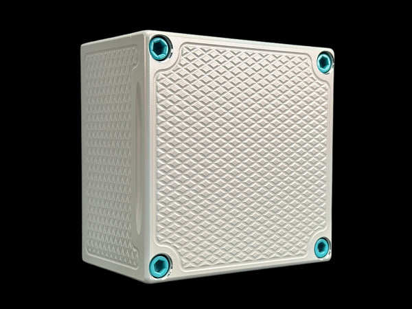 3.25x4 75 1oz Gold Coins WHITE/TIFFANY BLUE Gold Stacker Survival Brick (PRICE AS SHOWN $1,999.99)*