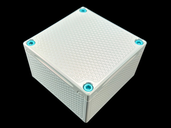 3.25x4 75 1oz Gold Coins WHITE/TIFFANY BLUE Gold Stacker Survival Brick (PRICE AS SHOWN $1,999.99)*