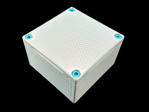 3.25x4 75 1oz Gold Coins WHITE/TIFFANY BLUE Gold Stacker Survival Brick (PRICE AS SHOWN $1,999.99)*