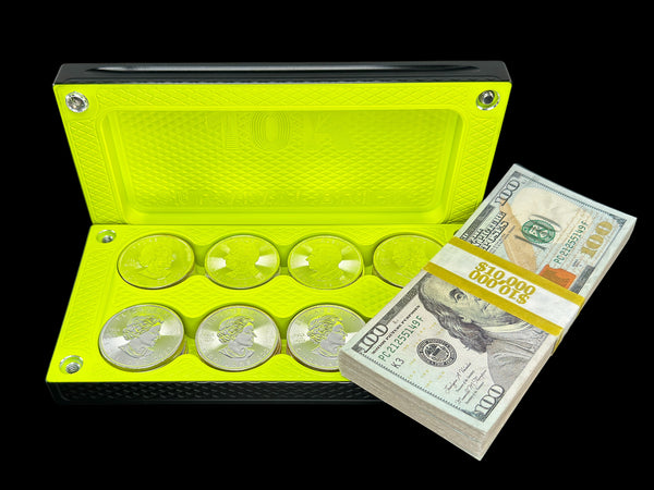 $10k, 40 1oz Silver Coins YELLOW JACKET Survival Brick (PRICE AS SHOWN $2,099.99)*