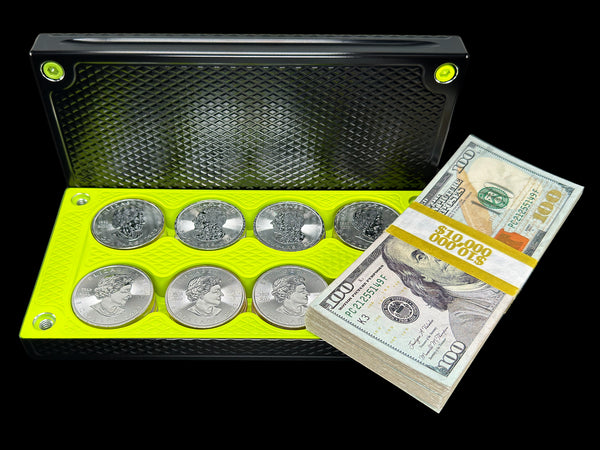 $10k, 40 1oz Silver Coins YELLOW JACKET Survival Brick (PRICE AS SHOWN $2,099.99)*