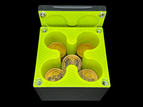 100oz 4x4 Gold Coins YELLOW JACKET Gold Stacker Survival Brick (PRICE AS SHOWN $2,299.99)*