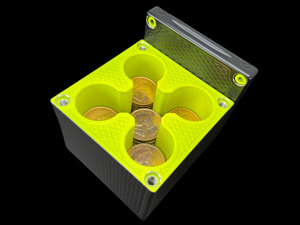 100oz 4x4 Gold Coins YELLOW JACKET Gold Stacker Survival Brick (PRICE AS SHOWN $2,299.99)*