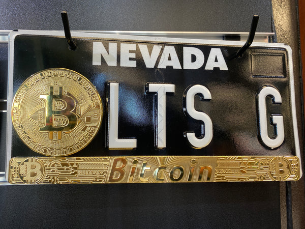 Las Vegas Souvenir Key Chain - Nevada License Plate
